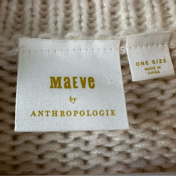 ANTHROPOLOGIE 3D Lipstick Embellished Cardigan Sweater OS - Picture 5 of 8